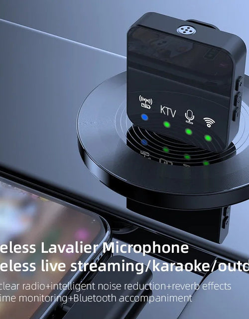 Load image into Gallery viewer, Wireless lavalier microphone, microphone clip, internet celebrity live streaming equipment, short video noise reduction recording, Bluetooth microphone
