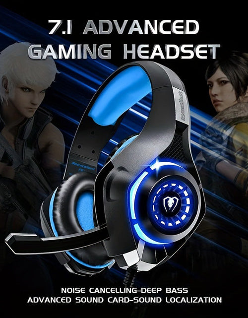 Load image into Gallery viewer, Gaming wired earphones with illuminated RGB earphones
