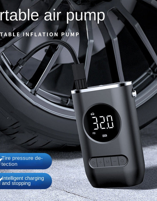 Load image into Gallery viewer, New Car Portable Inflator Pump Mini Bicycle Electric Tire Handheld Wireless Charging Super Car Inflator Pump
