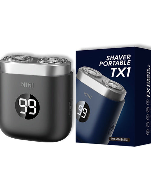 Load image into Gallery viewer, Small Steel Cannon Shaver Electric Men's Shaver Shaver Portable Beard Shaver Car USB
