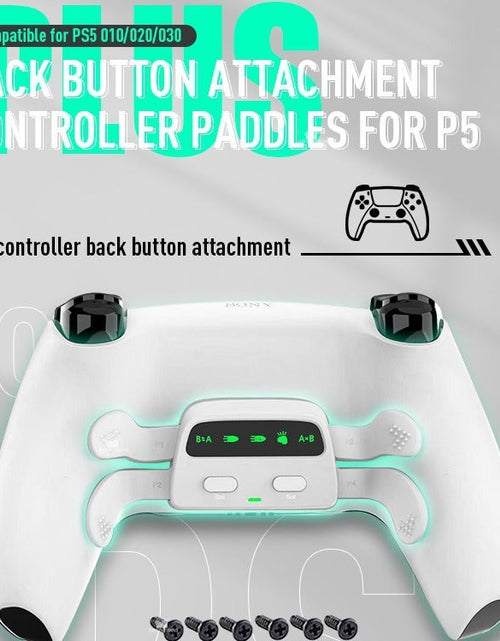 Load image into Gallery viewer, Suitable for PS5 Bluetooth gamepad Elite Four Back Key Programmable Custom Mapping Three Level Continuous Back Key
