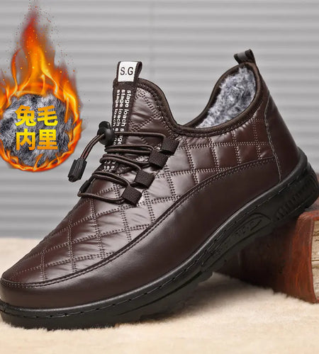 Comfortable Thick Plush Cotton Shoes for Autumn/Winter
