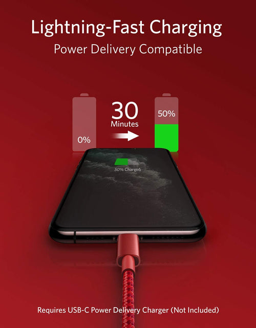 Load image into Gallery viewer, Anker <b>331</b> USB-C to Lightning Cable
