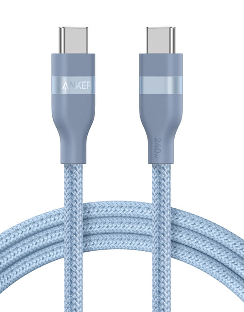 Load image into Gallery viewer, Anker USB-C to USB-C Cable (3 ft / 6 ft, 240W, Upcycled-Braided)
