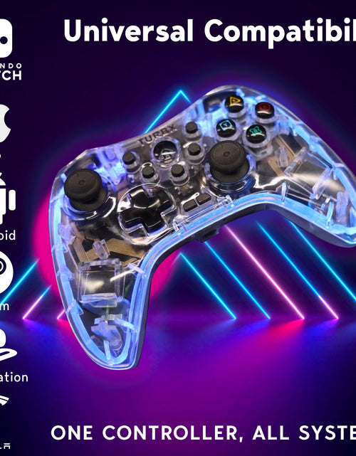 Load image into Gallery viewer, 7-in-1 Multi-Platform Wireless Game Controller Set - LED RGB Breathing Lights
