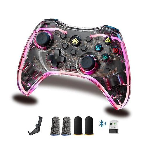 Load image into Gallery viewer, 7-in-1 Multi-Platform Wireless Game Controller Set - LED RGB Breathing Lights
