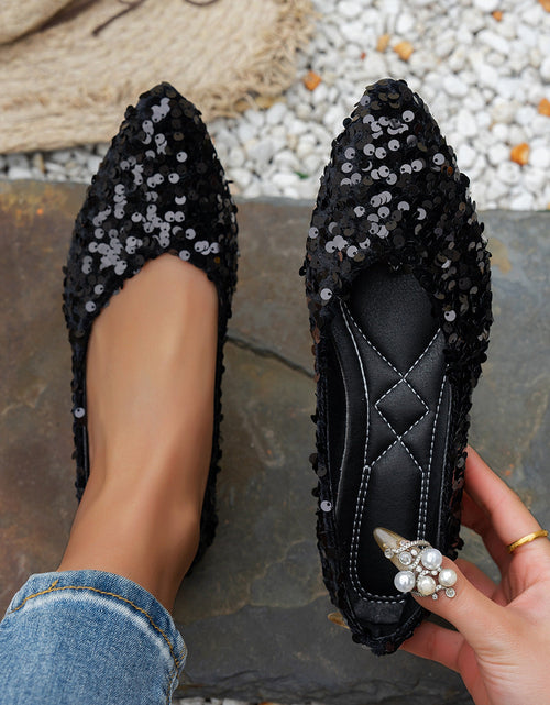 Load image into Gallery viewer, Women’s Pointed-Toe Flat Casual Shoes
