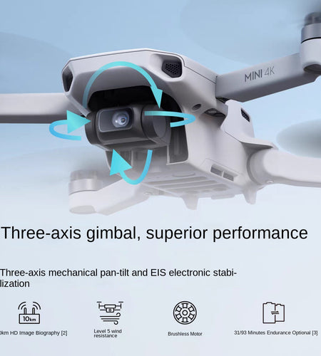 DJI Mini 4K Ultra HD Mini Aerial Drone Captain with Intelligent Range Shooting and Remote Control Aircraft