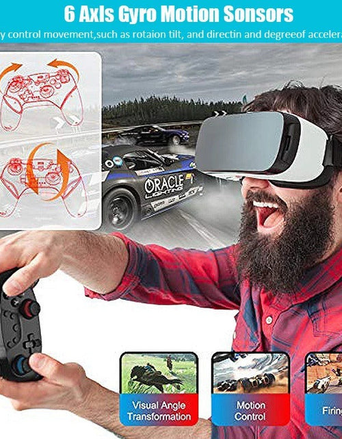 Load image into Gallery viewer, Switch Bluetooth wireless game controller PC controller with screenshot six axis gyroscope accelerator supporting wake-up
