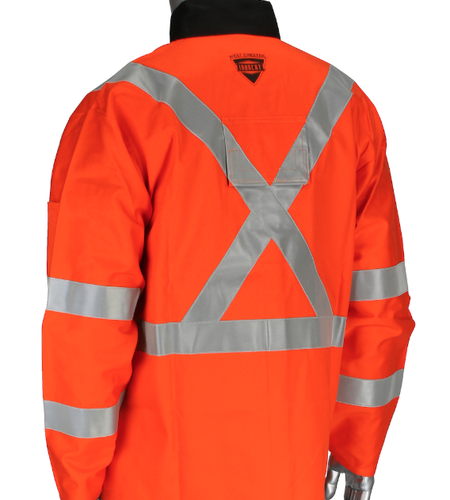Ironcat Hi-Vis FR Treated Cotton Jacket