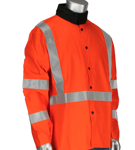Ironcat Hi-Vis FR Treated Cotton Jacket