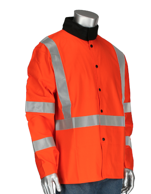 Load image into Gallery viewer, Ironcat Hi-Vis FR Treated Cotton Jacket
