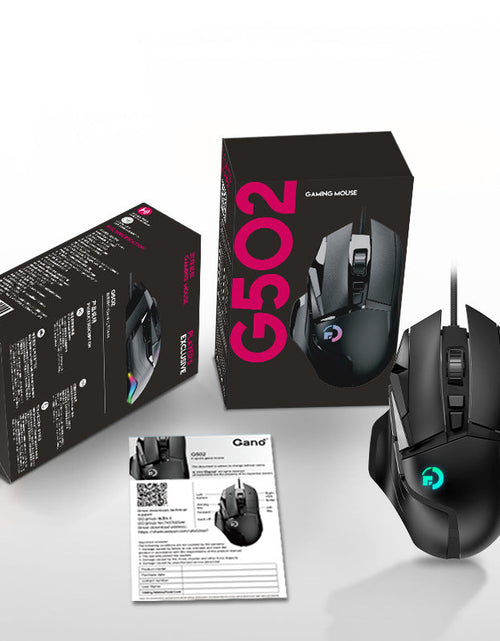 Load image into Gallery viewer, G502 wireless mouse 2.4G dual-mode office computer laptop RGB macro definition eating chicken LOLCF
