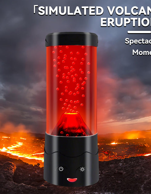 Load image into Gallery viewer, GANBIPU Volcano Lamp LED Multi-Color Changing Night Light Red Home Decor
