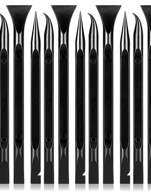 Load image into Gallery viewer, Prasacco 12 Pcs Plastic Scraper Tool Multi-Purpose Pen-Shaped Black
