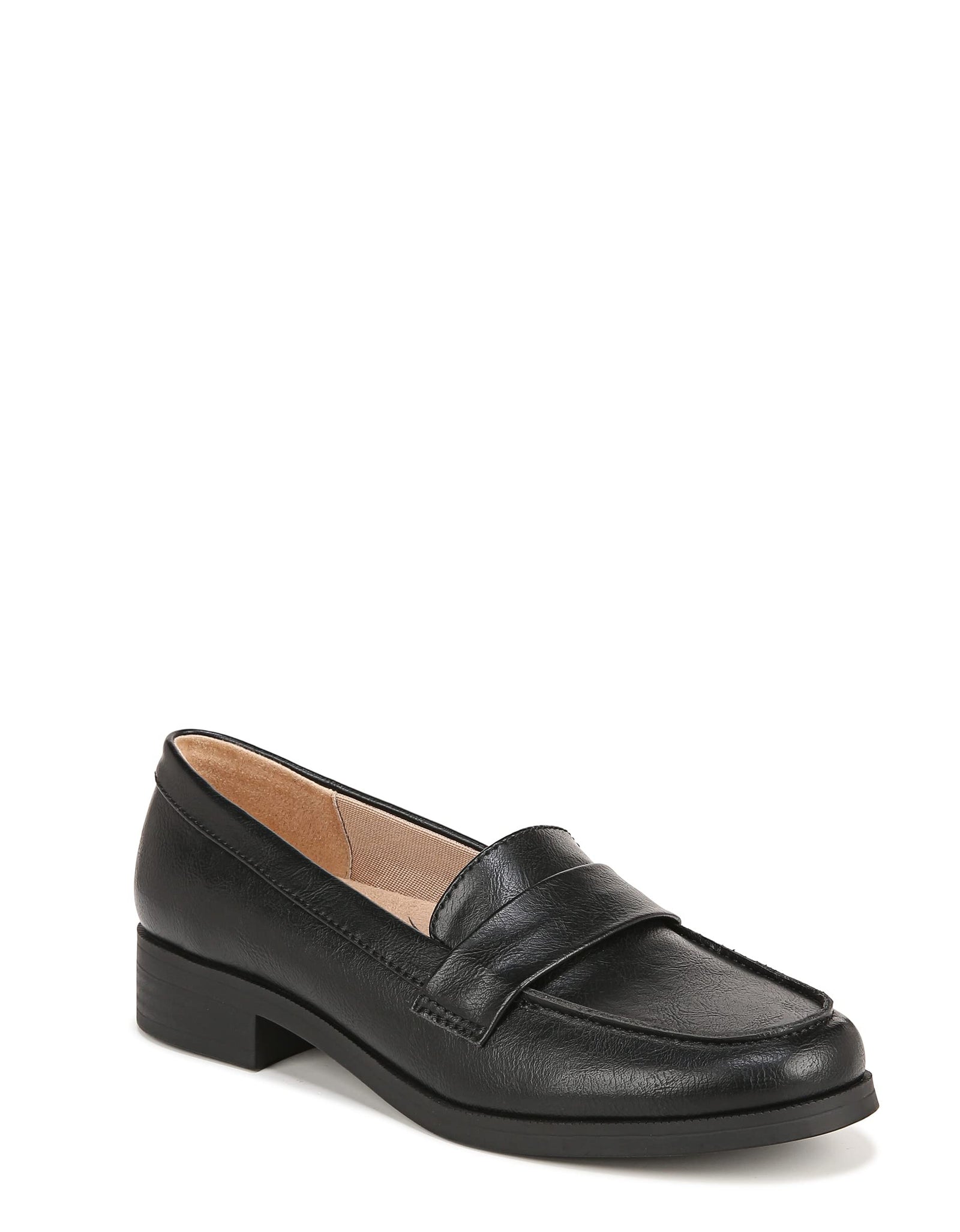 LifeStride Womens Sonoma 2 Slip On Loafers Black Size 10 M