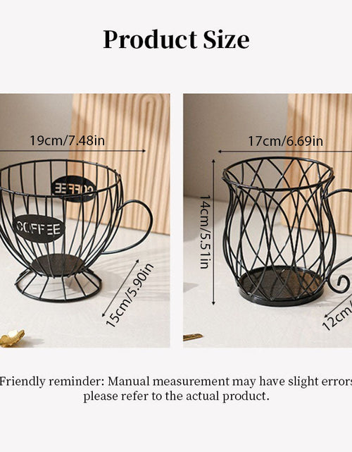 Load image into Gallery viewer, Large Capacity Metal Coffee Capsule Holder | Organizer &amp; Dispenser for Nespresso, Keurig Capsules
