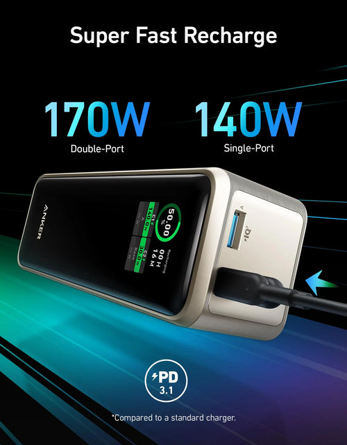 Load image into Gallery viewer, Anker Prime Power Bank (27K, 250W)
