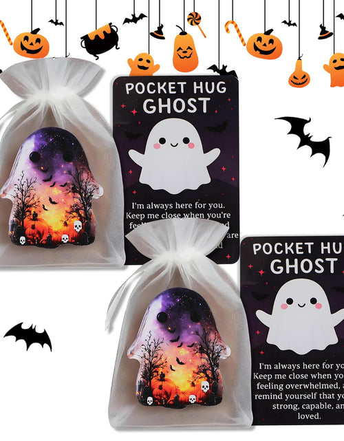Load image into Gallery viewer, Generic Ghost Pocket Cards Halloween Comfort Black Inspirational Card A

