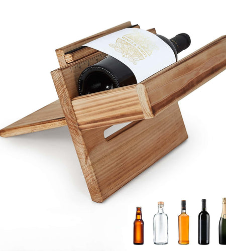 Meudid Label Applicator Bottle Labeling Machine Adjustable for Wine Bottles