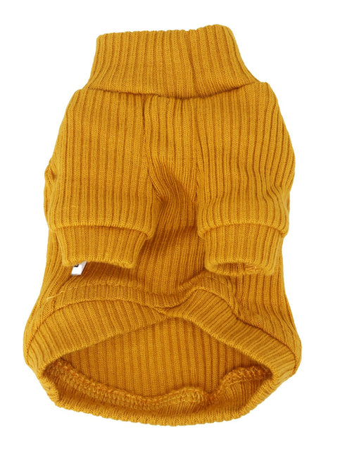 Load image into Gallery viewer, LOPHIPETS Small Dog Turtleneck Sweater Teacup Chihuahua Yorkie Yellow Size XXS
