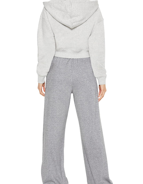 Load image into Gallery viewer, Forever 21 Ribbed Knit High-Rise Pants Dark Grey Size M
