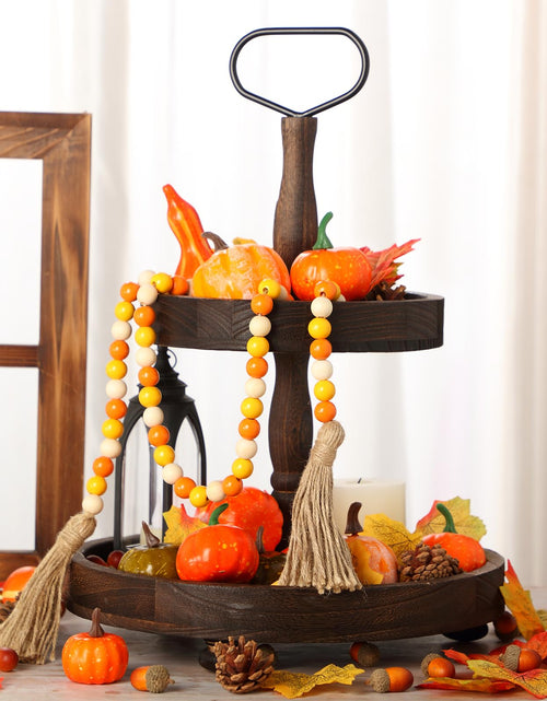 Load image into Gallery viewer, Jutom 148 PCS Fall Artificial Pumpkins Set with Pinecones Acorns Leaves
