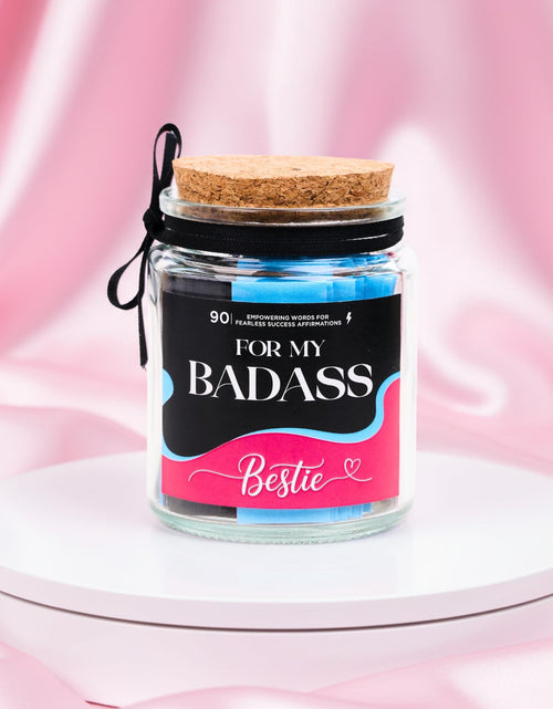 Load image into Gallery viewer, SOLMAYCO Affirmation Jar with Inspirational Notes Birthday Gift for Women Badass
