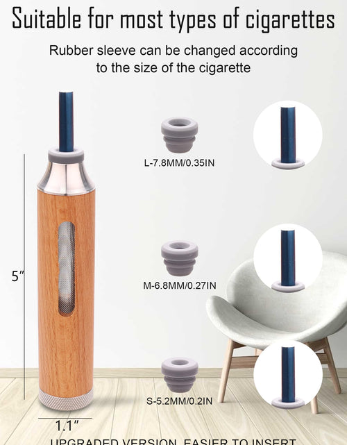 Load image into Gallery viewer, Portable Car Ashtray Handheld Smoker Mini Tool No Touch Travel
