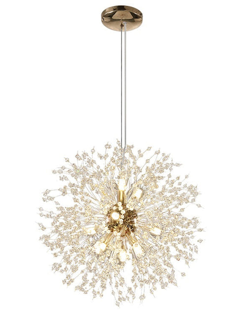 Load image into Gallery viewer, Nordic Creative Dandelion Chandelier Bedroom Bar Counter Luxury Living Room Lighting Fixture
