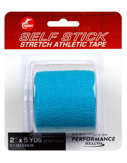 Load image into Gallery viewer, Cramer Eco-Flex Self-Stick Stretch Tape Teal 2"x5yd Single Roll
