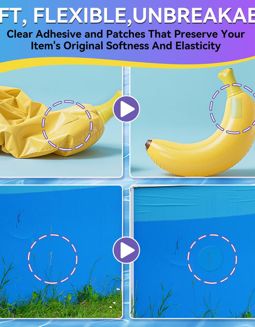 Load image into Gallery viewer, Balldanlu Air Mattress Patch Kit Waterproof Vinyl Repair Adhesive Inflatables
