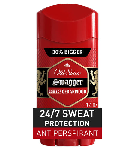 Old Spice Red Zone Men's Invisible Solid Anti-Perspirant Deodorant Swagger 3.4oz