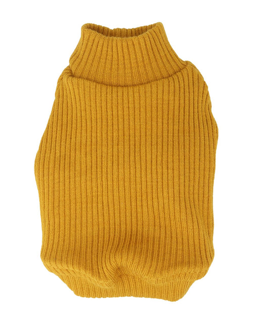 Load image into Gallery viewer, LOPHIPETS Small Dog Turtleneck Sweater Teacup Chihuahua Yorkie Yellow Size XXS
