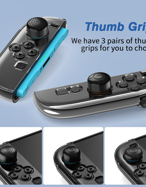 Load image into Gallery viewer, HEYSTOP Switch 2 Protective Case with Screen Protector Transparent Cover
