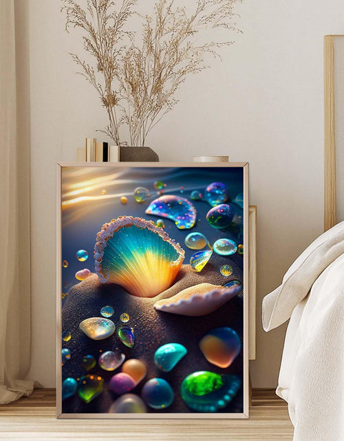 Load image into Gallery viewer, GEEHEIY 5D Seashell Diamond Art Kit for Adults, 12x16 Inch, Art Deco Style
