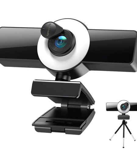 4k beauty autofocus 1080p computer camera high-definition audio USB live streaming webcam2k fill light