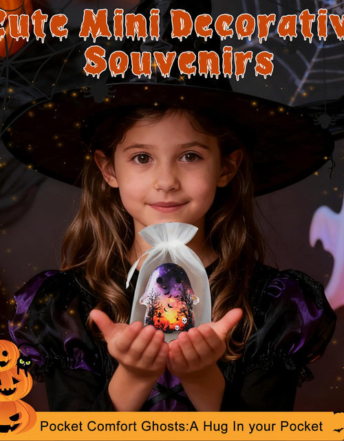 Load image into Gallery viewer, Generic Ghost Pocket Cards Halloween Comfort Black Inspirational Card A

