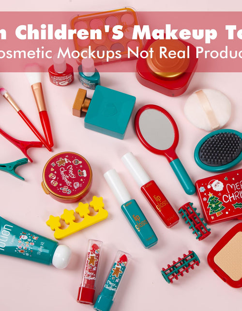 Load image into Gallery viewer, POATROZON Advent Calendar 2025 Girls Pretend Play Makeup Toys Stocking Stuffers
