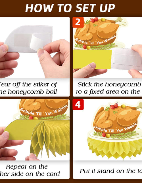 Load image into Gallery viewer, Qpout 9-Piece Thanksgiving Fall Party Table Centerpiece Decorations
