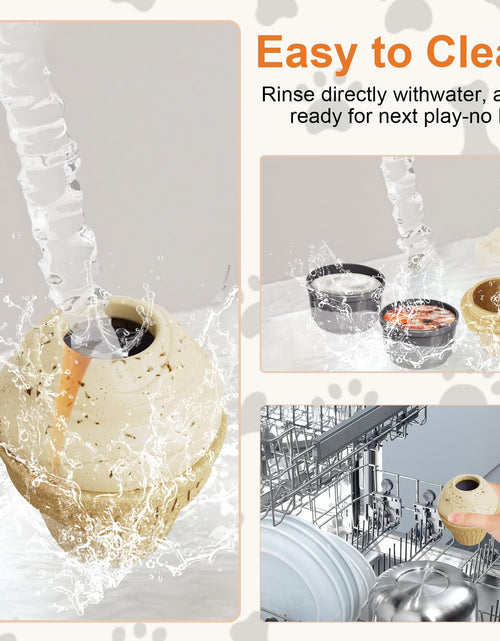 Load image into Gallery viewer, hwnguJ Durable Freezable Ice Cream Dog Toy for Aggressive Chewers
