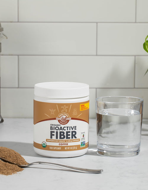 Load image into Gallery viewer, Manitoba Harvest Organic BioActive Fiber Supplement 6g Fiber 8oz Coffee
