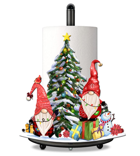 pinata Christmas Gnome Paper Towel Holder Kitchen Countertop Decor