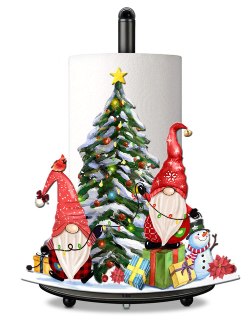 Load image into Gallery viewer, pinata Christmas Gnome Paper Towel Holder Kitchen Countertop Decor
