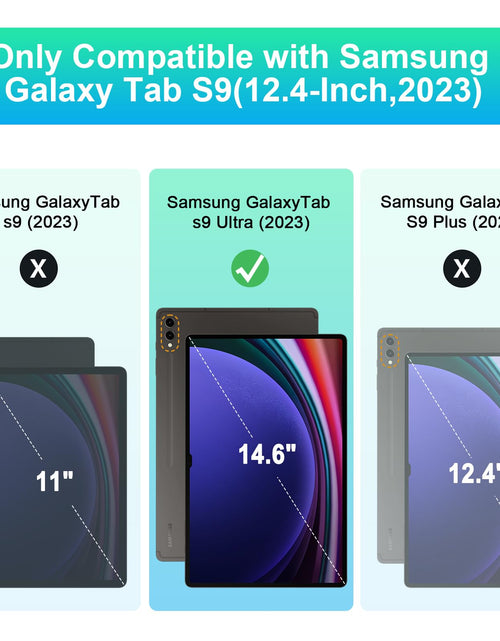 Load image into Gallery viewer, SSS·GRGB Case for 14.6" Samsung Galaxy Tab S10 Ultra S Pen Holder Black

