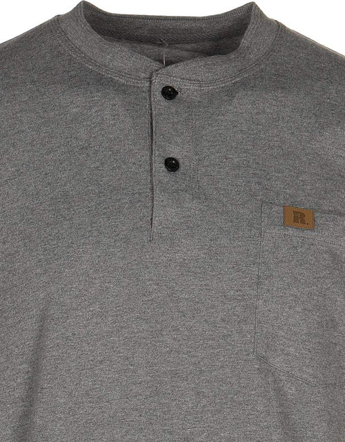 Load image into Gallery viewer, Wrangler Long Sleeve Henley, Charcoal Gray, X-Large Tall
