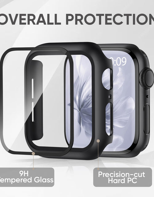Load image into Gallery viewer, Butifacion Slim Braided Nylon Band Case for Apple Watch 40-46mm Black
