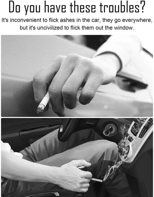 Load image into Gallery viewer, Portable Car Ashtray Handheld Smoker Mini Tool No Touch Travel
