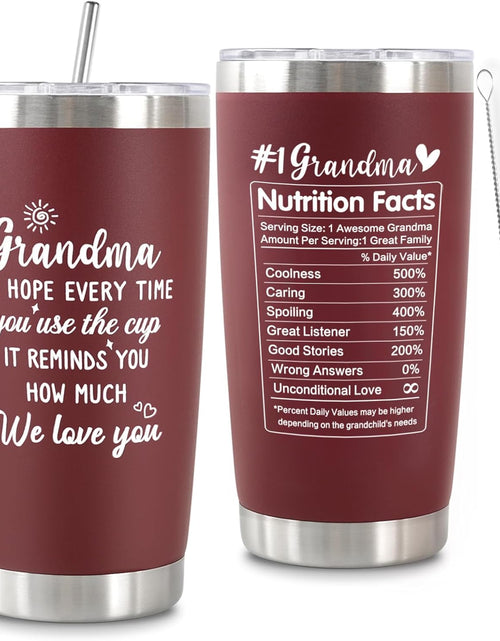 Load image into Gallery viewer, CUPLOOV 20 Oz Rose Gold Stainless Steel Love Rose Tumbler Birthday Gift
