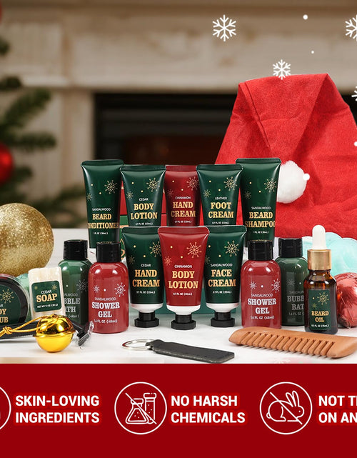 Load image into Gallery viewer, Advent Beauty Calendar 2025 Men Beard Care Skincare 24 Day Christmas Countdown
